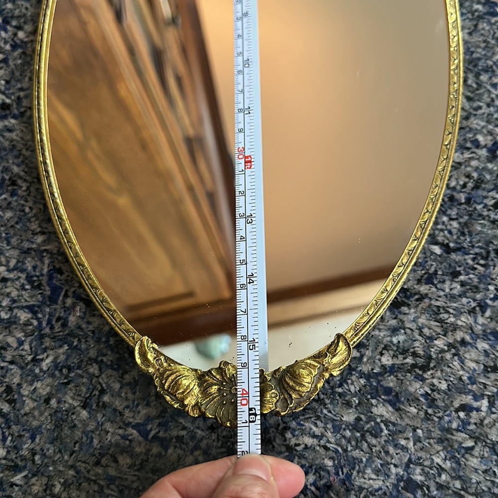 Vintage mirror 🪞 tray - Picture 8 of 11